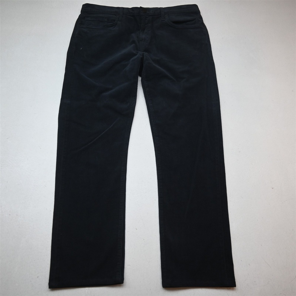 J Brand 36x30 Blue Corduroy Slim 5 Pocket Stretch Cords Mens Pants